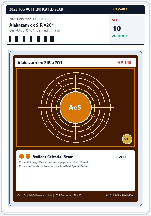 Alakazam ex SIR #201
