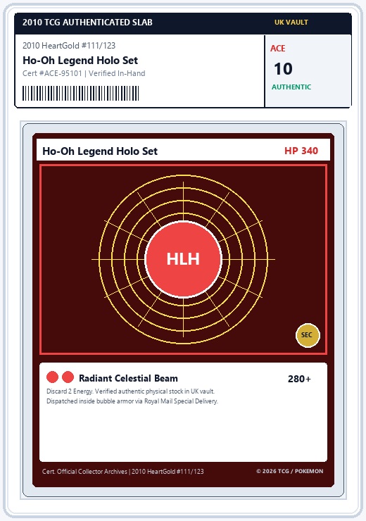 Ho-Oh Legend Holo Set
