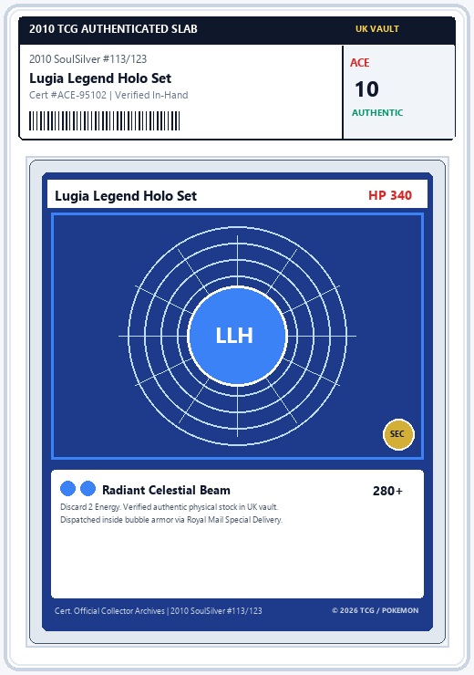 Lugia Legend Holo Set